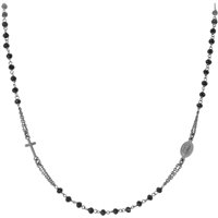 Necklace Amen Rosari in Silver Cubic Zirconia CRONN3